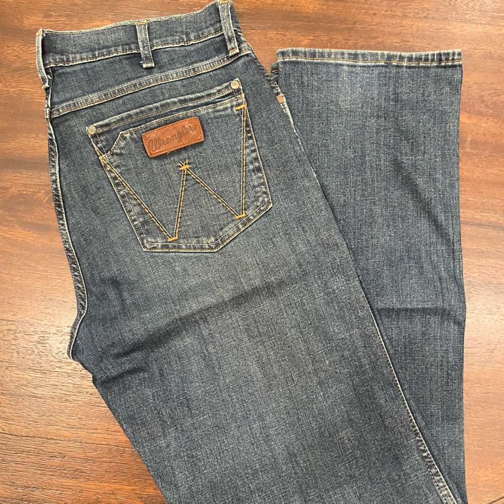 Wrangler Retro Slim Straight Jeans 33x32
